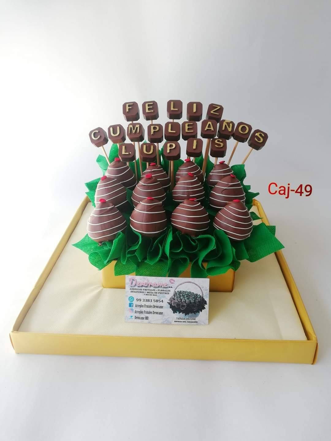 Arreglo frutal Caj-49 devorame