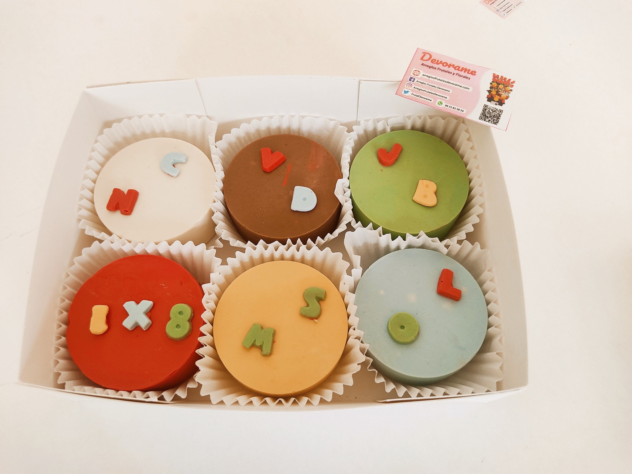 Arreglo frutal Choco-Oreos devorame