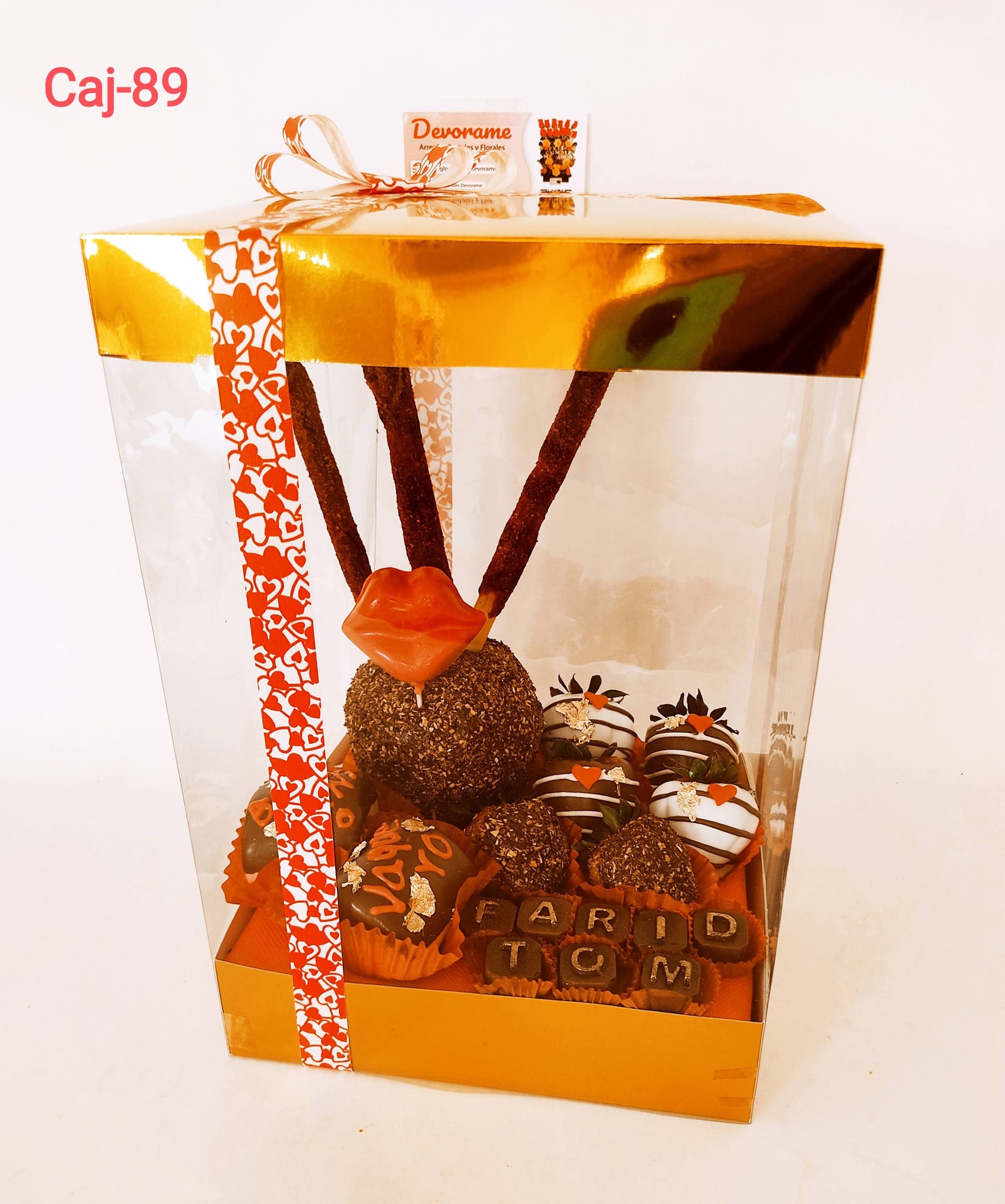 Arreglo frutal Caj-89 devorame