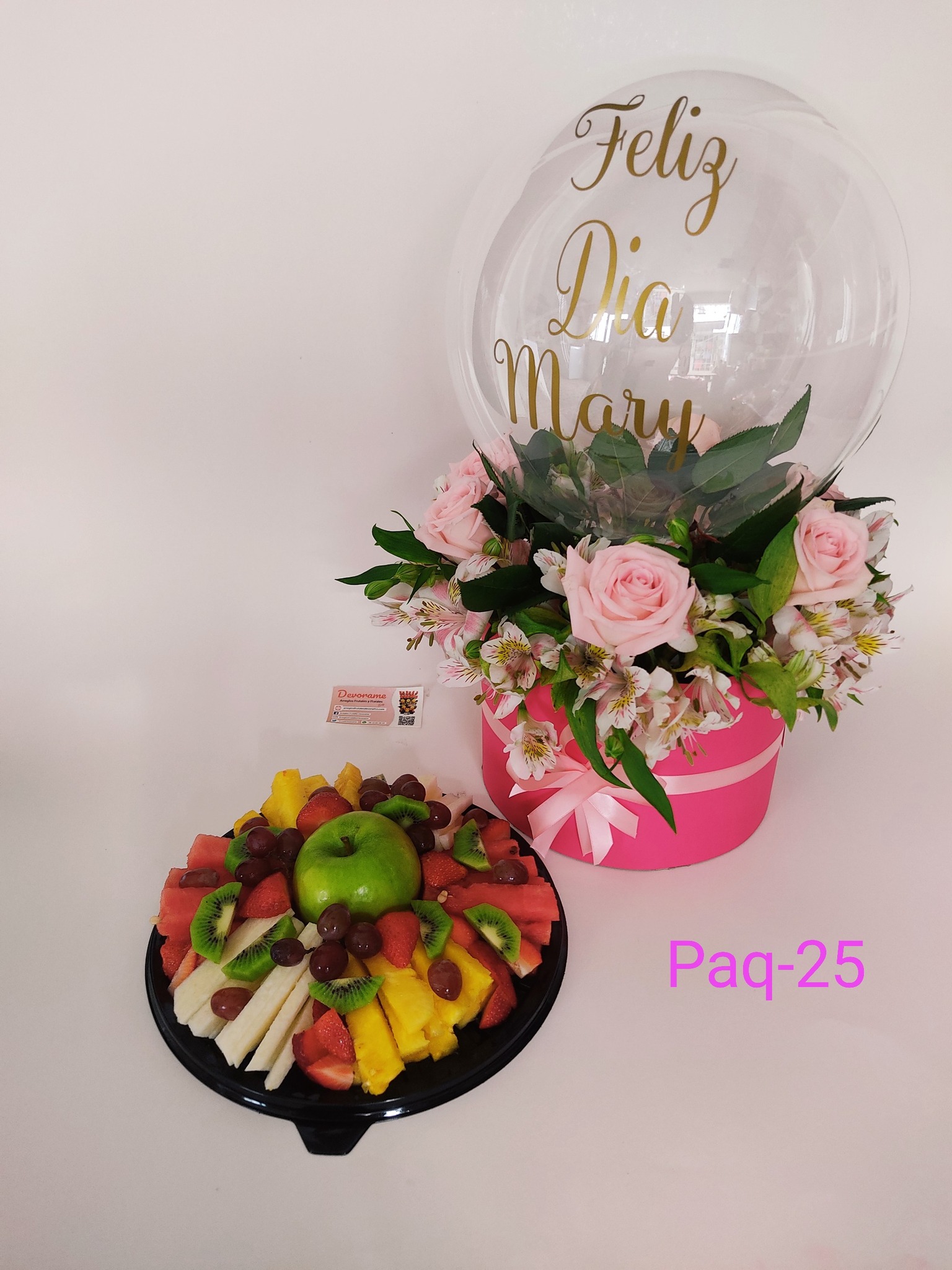 Arreglo frutal paq-25 devorame