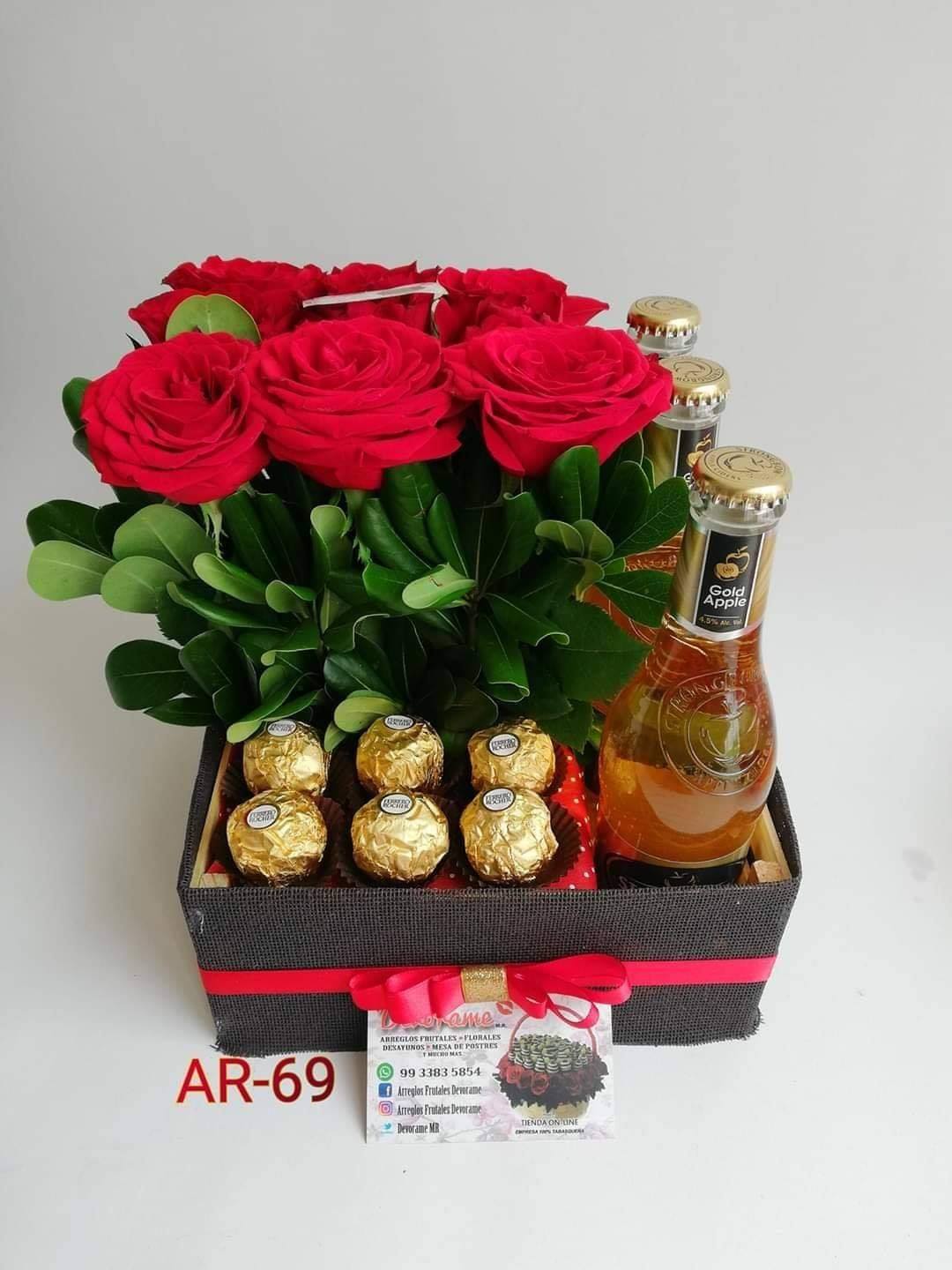 Arreglo frutal AR-69 Strongbow devorame