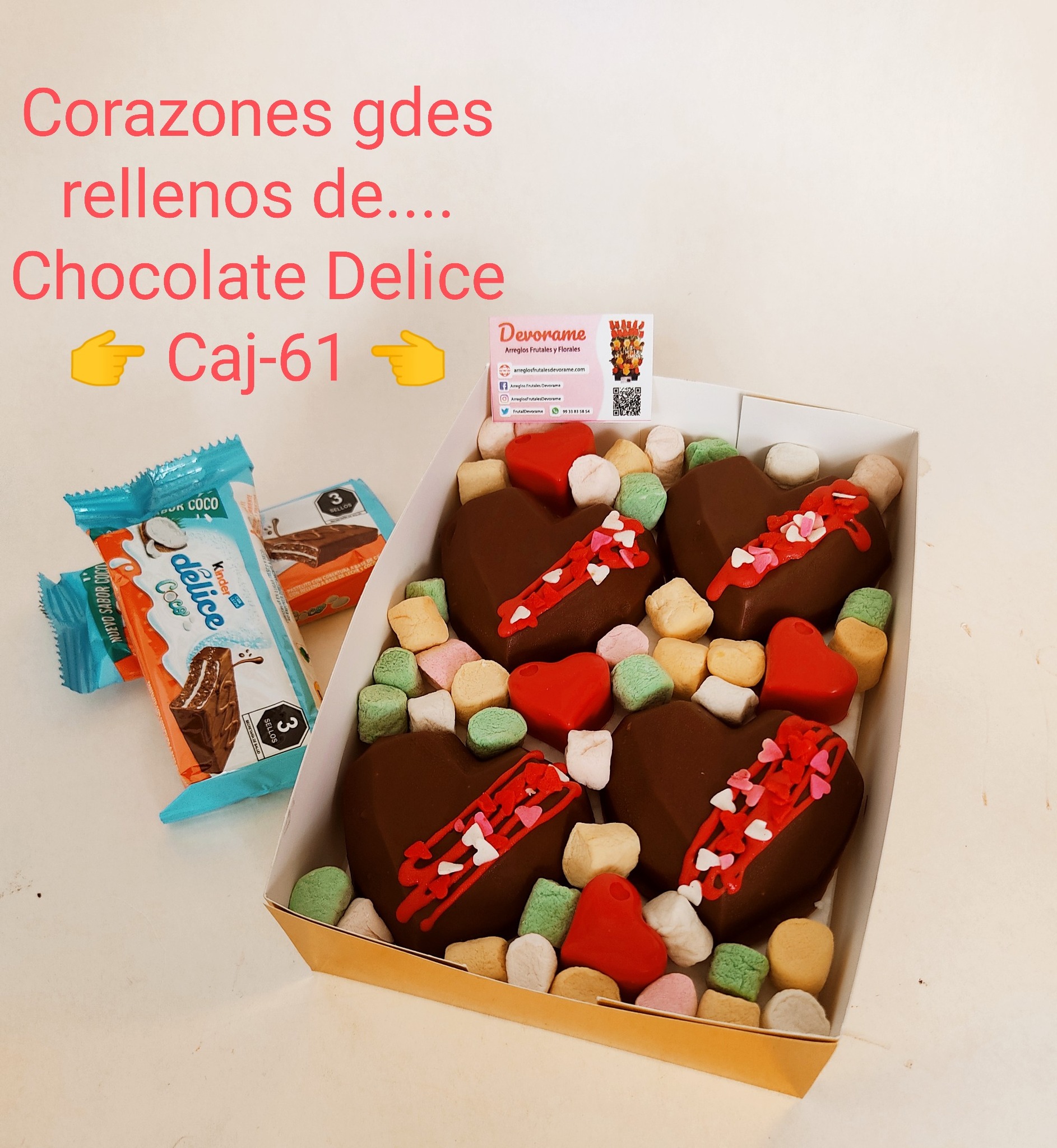Arreglo frutal Caj-61 devorame