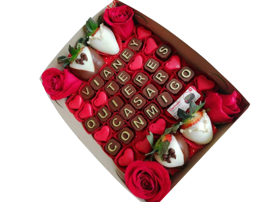 Arreglo frutal Caj-35 devorame