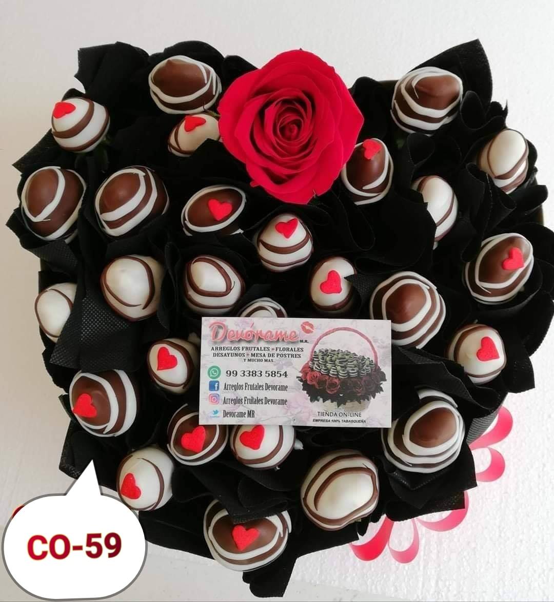 Arreglo frutal Co-59 devorame