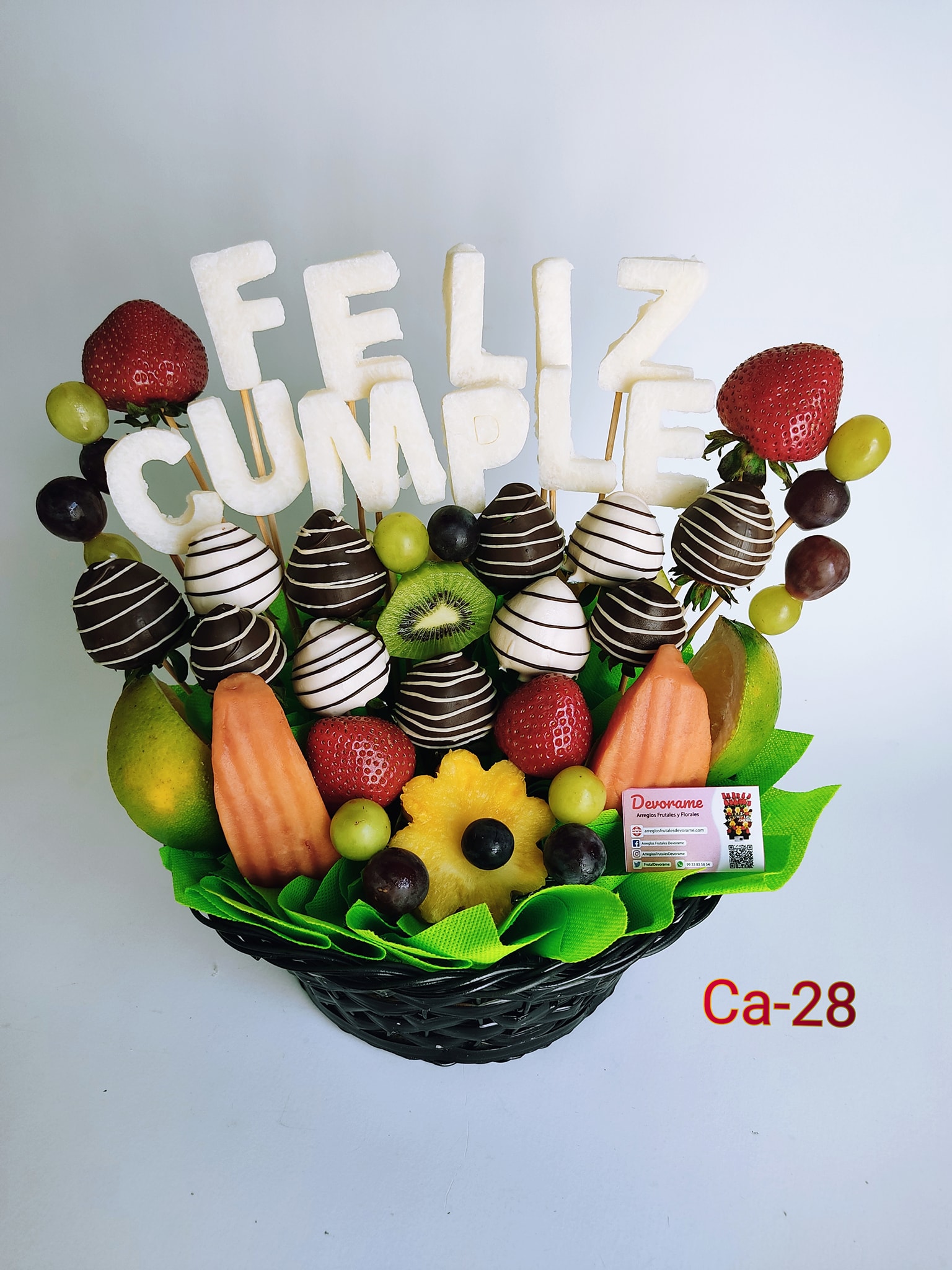Arreglo frutal Ca-28 devorame