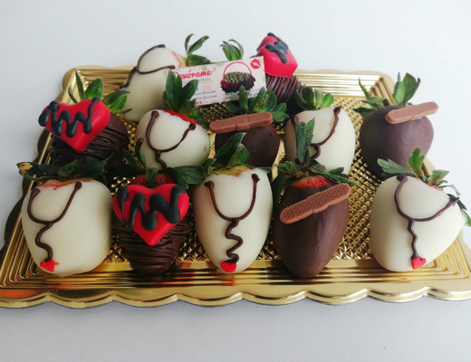 Arreglo frutal Fresas DR devorame