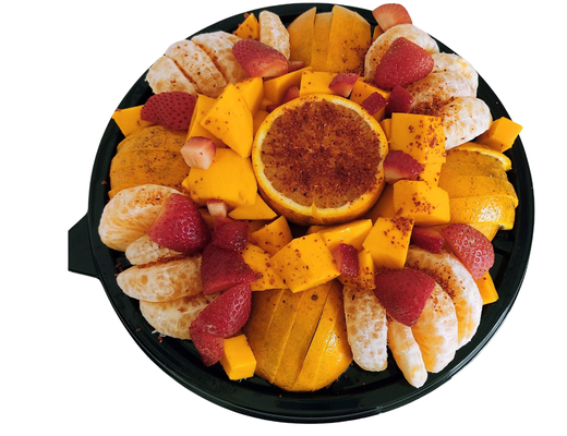 Arreglo frutal Cha-49 B Charola citrica picosita devorame