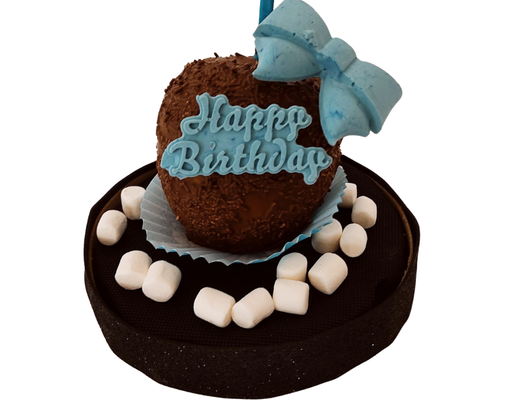 Arreglo frutal Manzana cuberta con... devorame