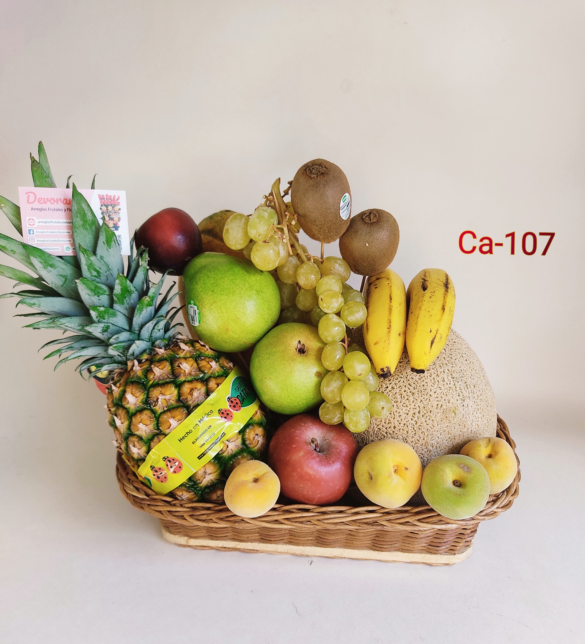 Arreglo frutal Ca-107 devorame
