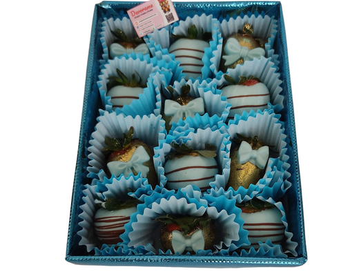 Arreglo frutal Fresas con chocolate devorame