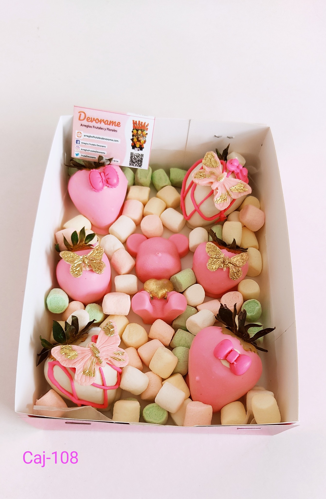 Arreglo frutal Caj-108 devorame