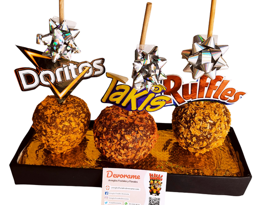 Arreglo frutal Manzanas con... devorame