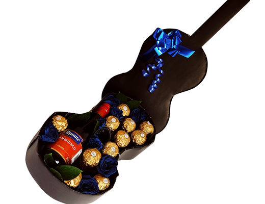 Arreglo frutal Guitarra devorame