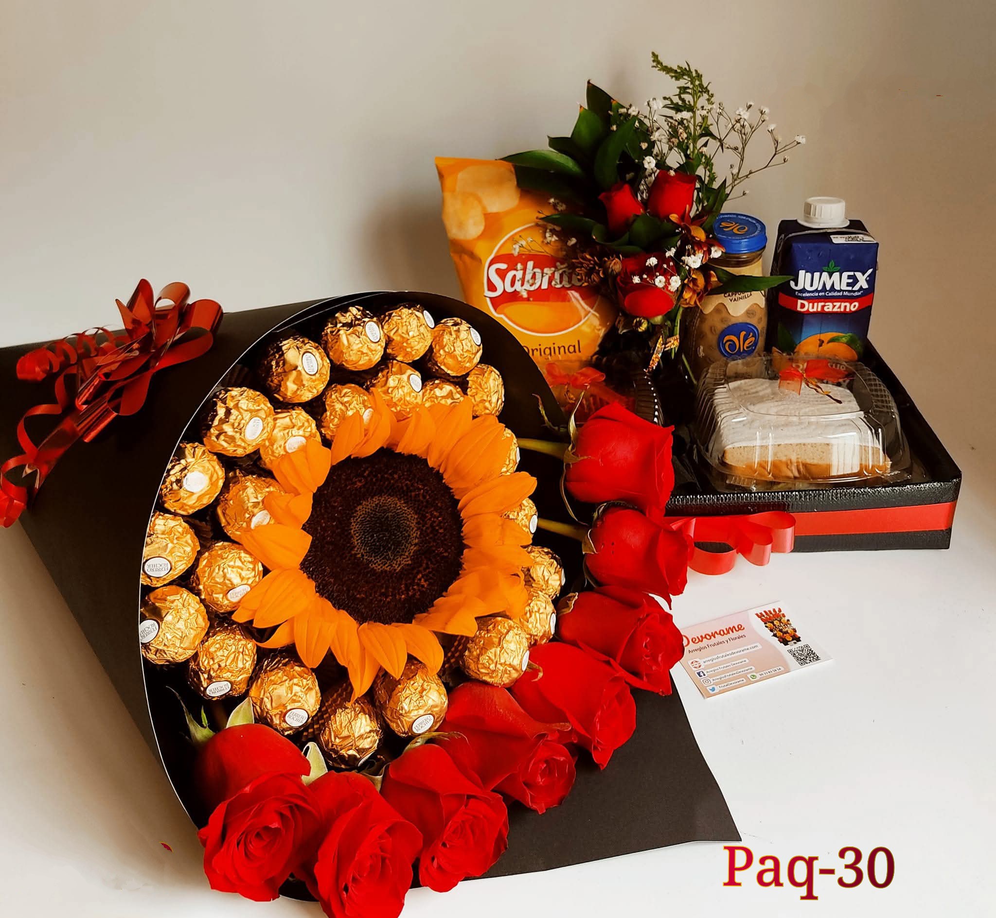 Arreglo frutal paq-30 devorame
