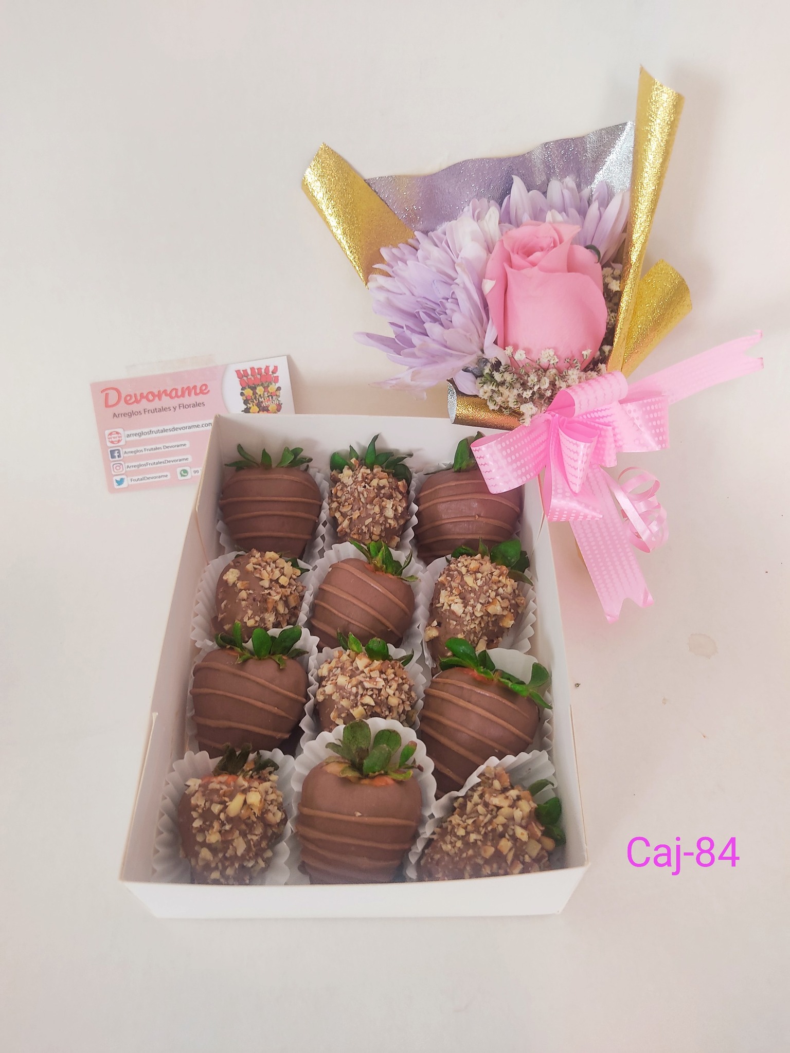 Arreglo frutal Caj-84 devorame